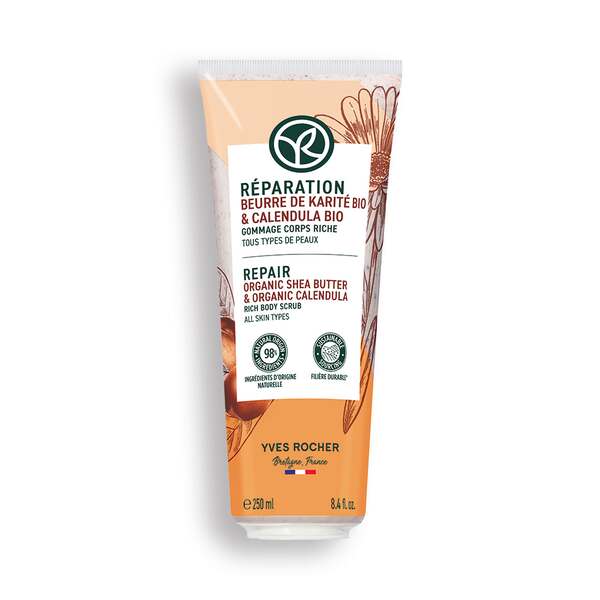 Exfoliant hrănitor pentru corp 250ml de la Yves Rocher