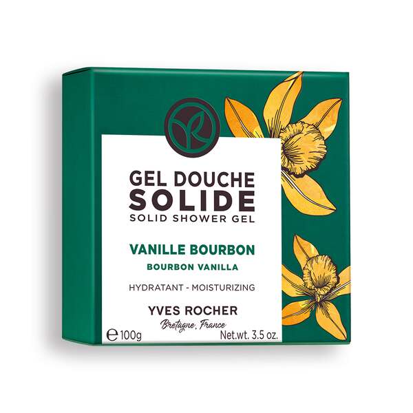 Gel de dus solid hidratant Vanilie Bourbon de la Yves Rocher