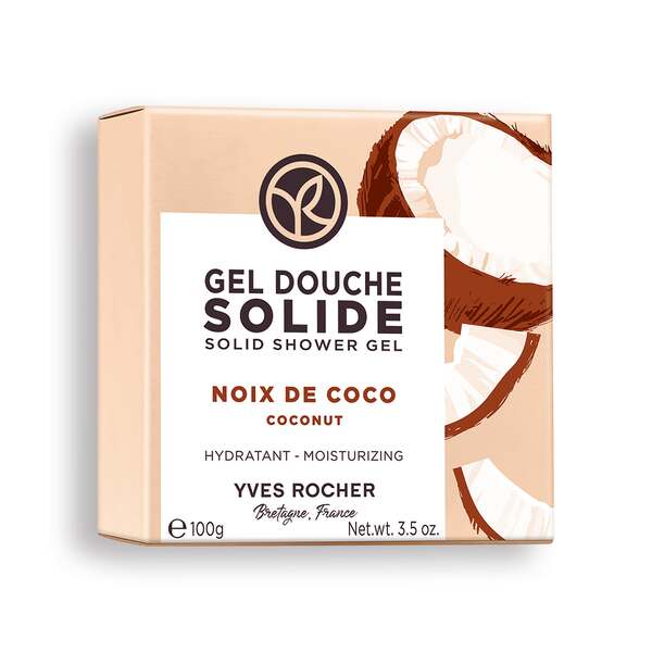 Gel de dus solid hidratant Nuca de Cocos de la Yves Rocher
