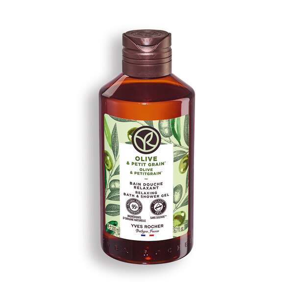 Gel de duș Măsline & Petit Grain 200 ml de la Yves Rocher