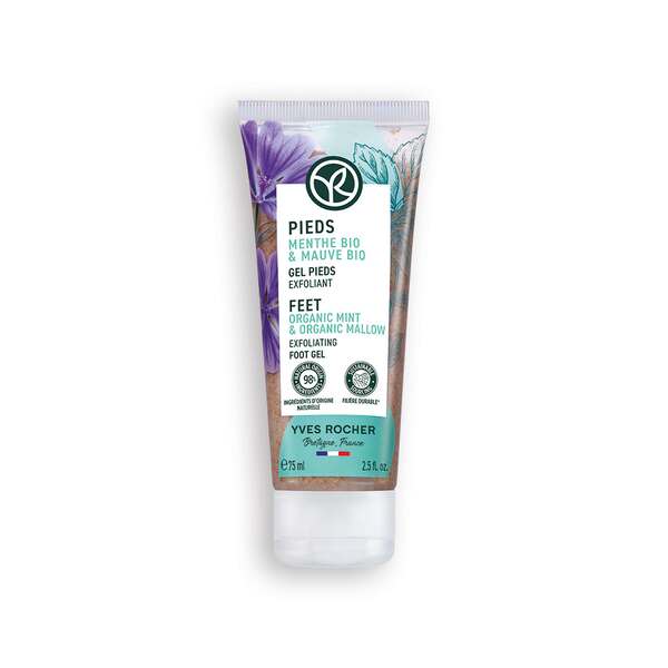 Gel exfoliant pentru picioare 75ml de la Yves Rocher