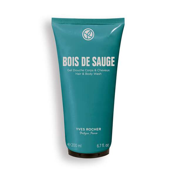 Gel șampon pentru păr și corp Bois de Sauge 200 ml de la Yves Rocher
