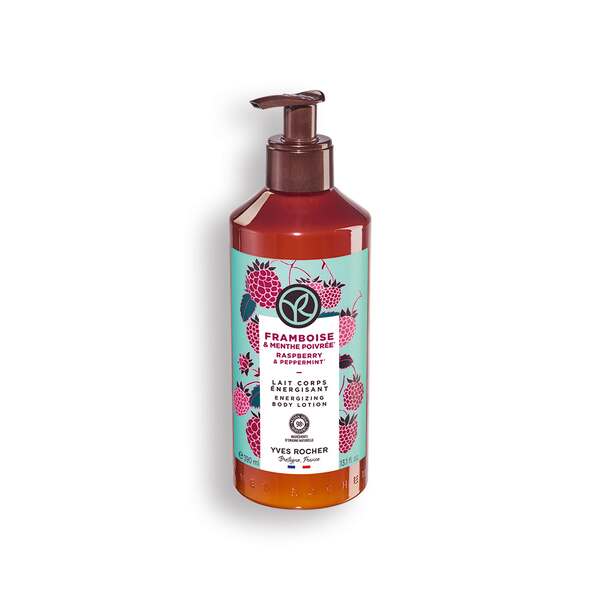 Lapte de corp Zmeură & Mentă Piperată 390ml de la Yves Rocher