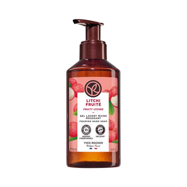 Gel pentru spalarea mainilor Litchi fructat de la Yves Rocher