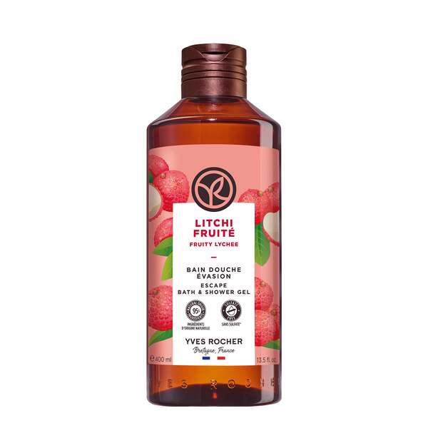 Gel de dus Litchi fructat de la Yves Rocher