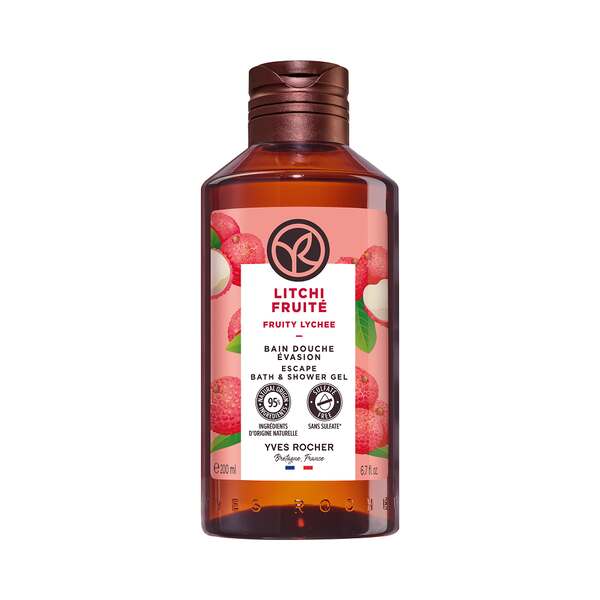 Gel de dus Litchi fructat de la Yves Rocher