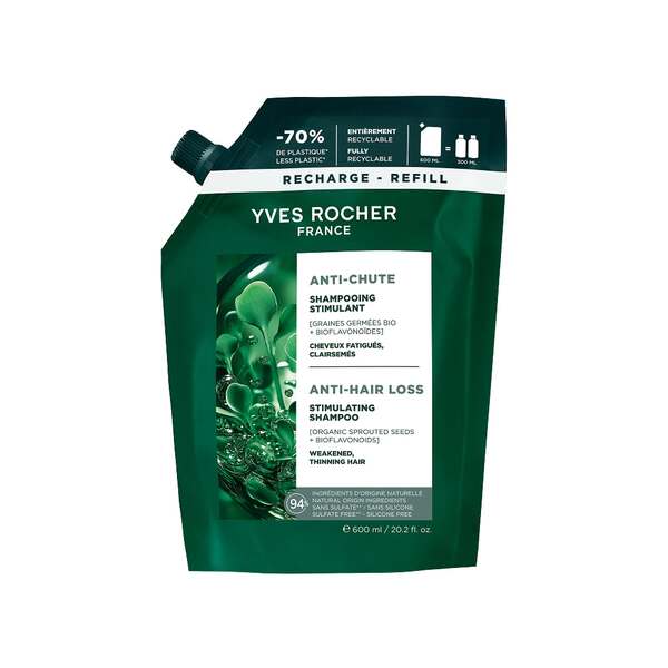 Rezerva Sampon stimulator impotriva caderii parului de la Yves Rocher