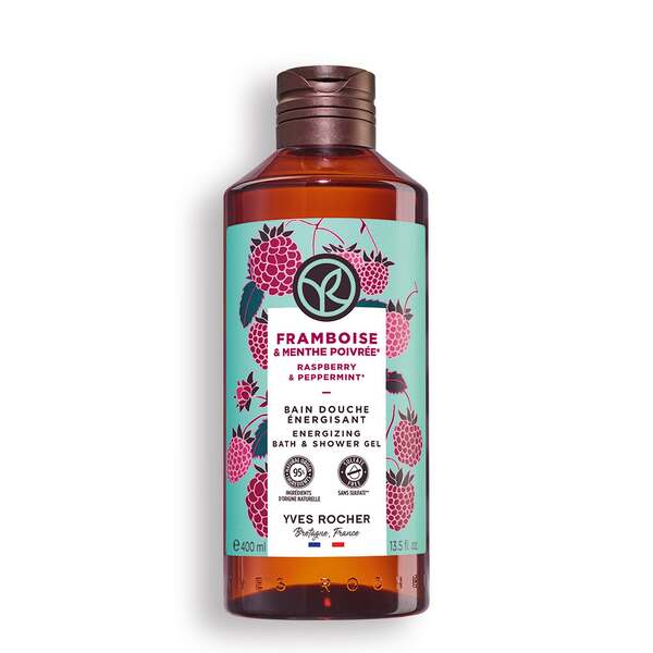 Gel de dus Zmeura & Menta Piperata 400 ml de la Yves Rocher