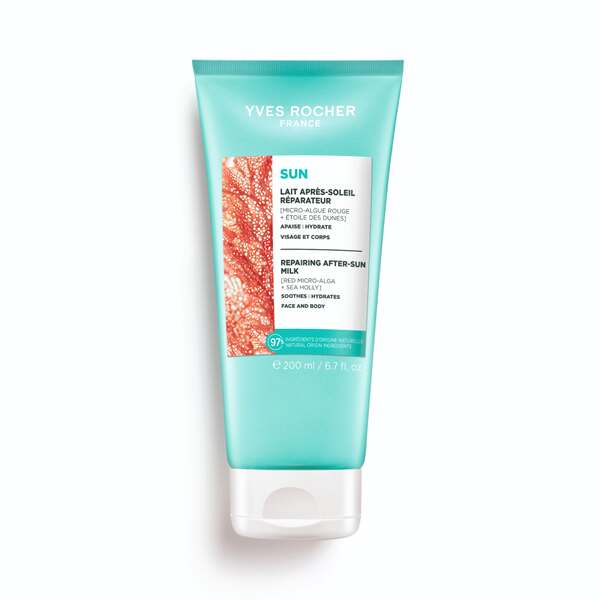 Lapte reparator dupa plaja de la Yves Rocher