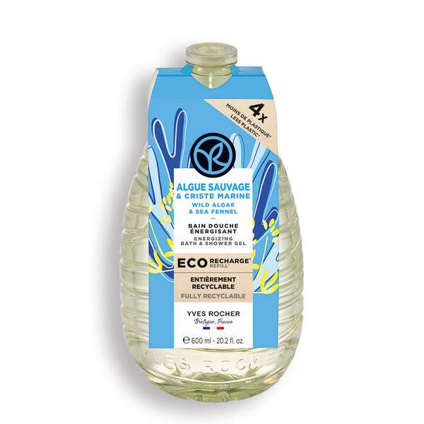Rezervă Gel de duș Alge Sălbatice & Fenicul Marin 600ml de la Yves Rocher