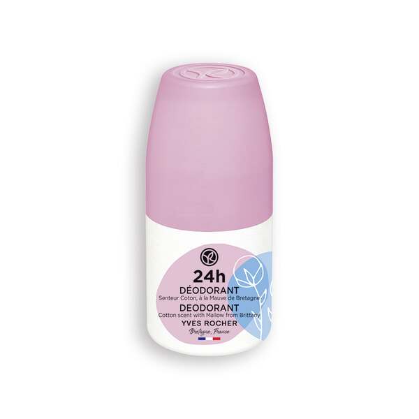 Deodorant Roll-on 24h Cu Parfum De Bumbac 50ml De La Yves Rocher