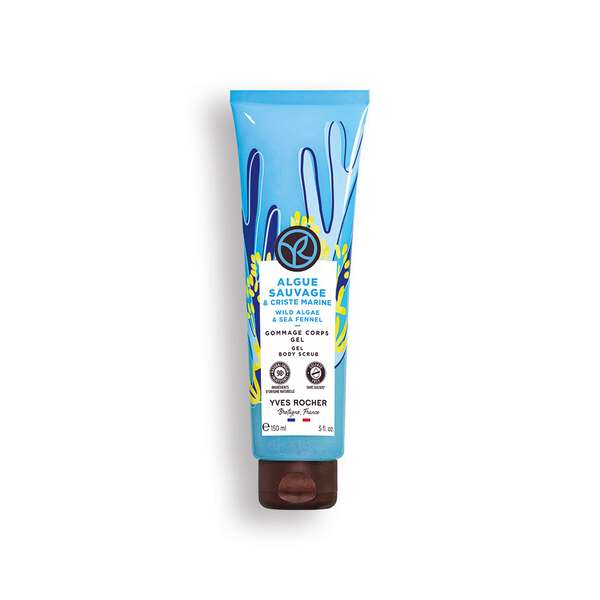 Gel exfoliant pentru corp Alge Sălbatice & Fenicul Marin 150ml de la Yves Rocher