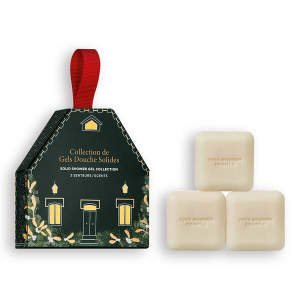 Set mini geluri de duș solide Ediție de Colecție de la Yves Rocher