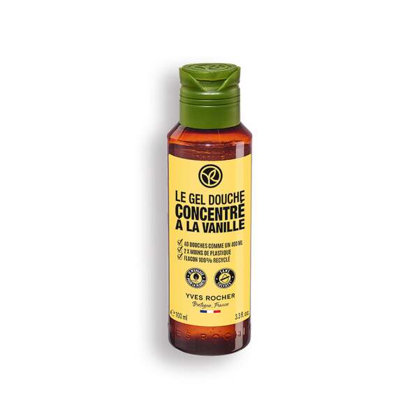 Gel de duș concentrat Vanilie Bourbon 100 ml de la Yves Rocher