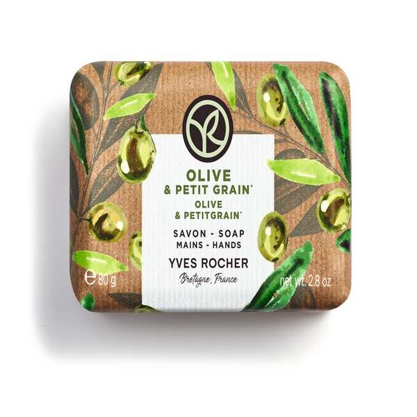 Săpun Măsline & Petit Grain 80g de la Yves Rocher