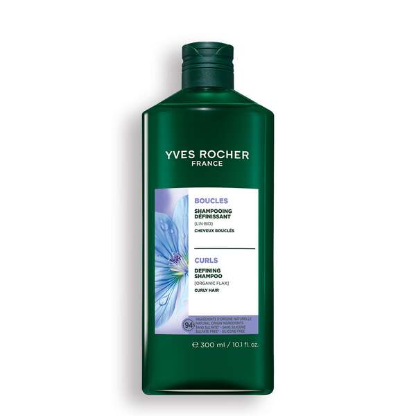 Șampon pentru definirea buclelor cu In Bio de la Yves Rocher