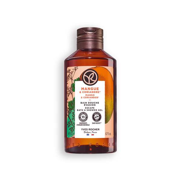 Gel de dus Mango & Coriandru 200ml de la Yves Rocher