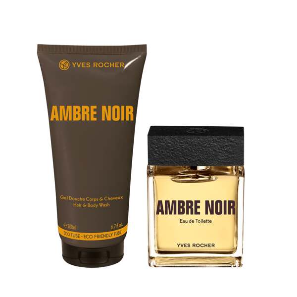 Set parfumat Ambre Noir de la Yves Rocher