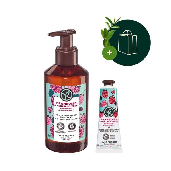 Set Zmeură & Mentă Piperată de la Yves Rocher