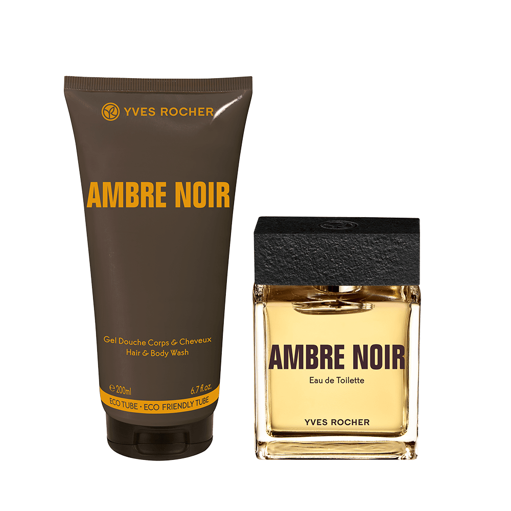 Set parfumat Ambre Noir de la Yves Rocher