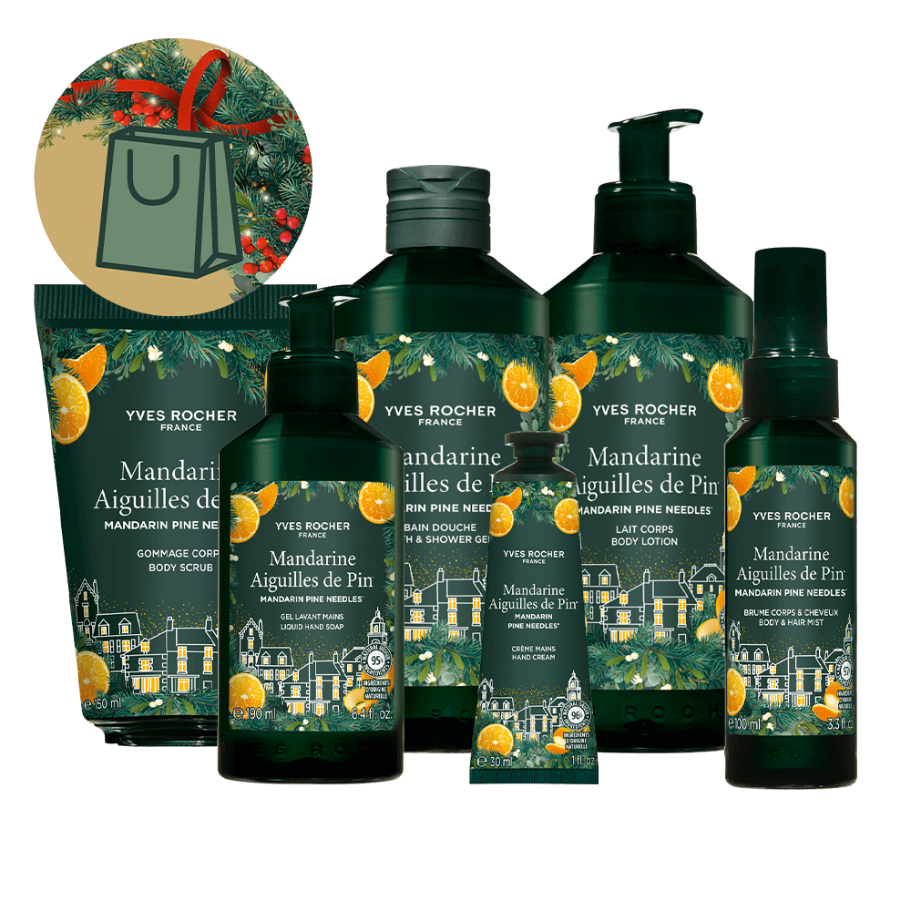 Set Fructe Mandarină și Pin Deluxe de la Yves Rocher