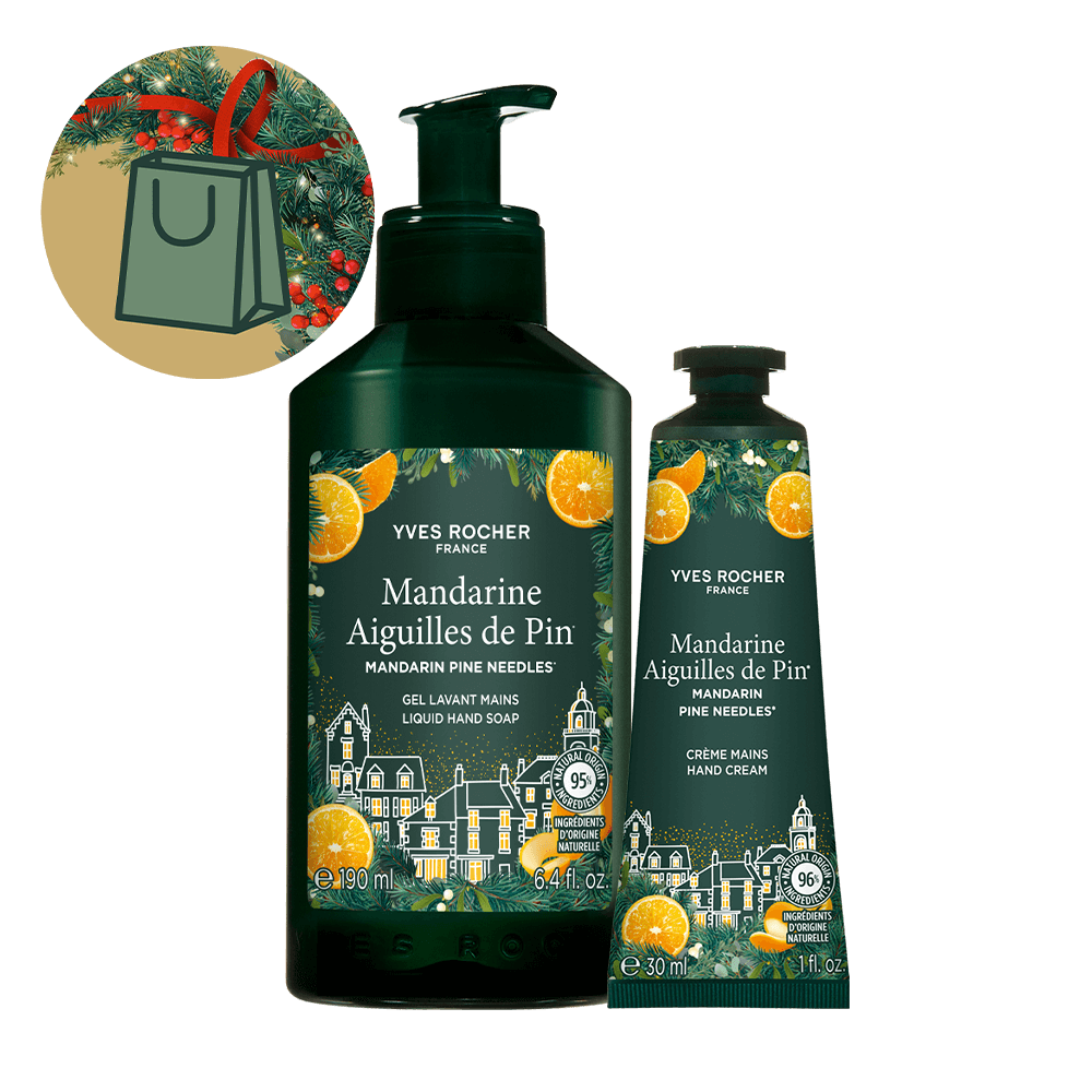 Set Mandarină și Pin Fresh de la Yves Rocher