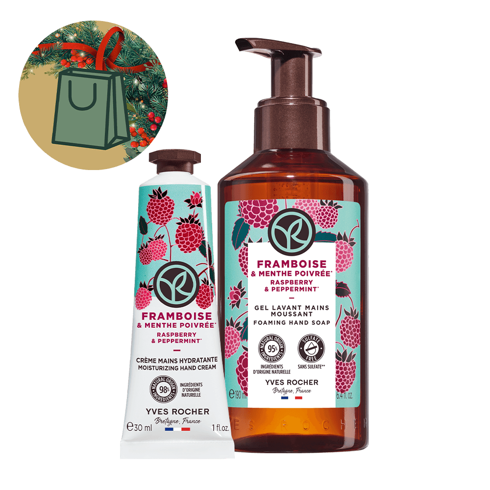 Set Basic Zmeură & Mentă Piperată de la Yves Rocher