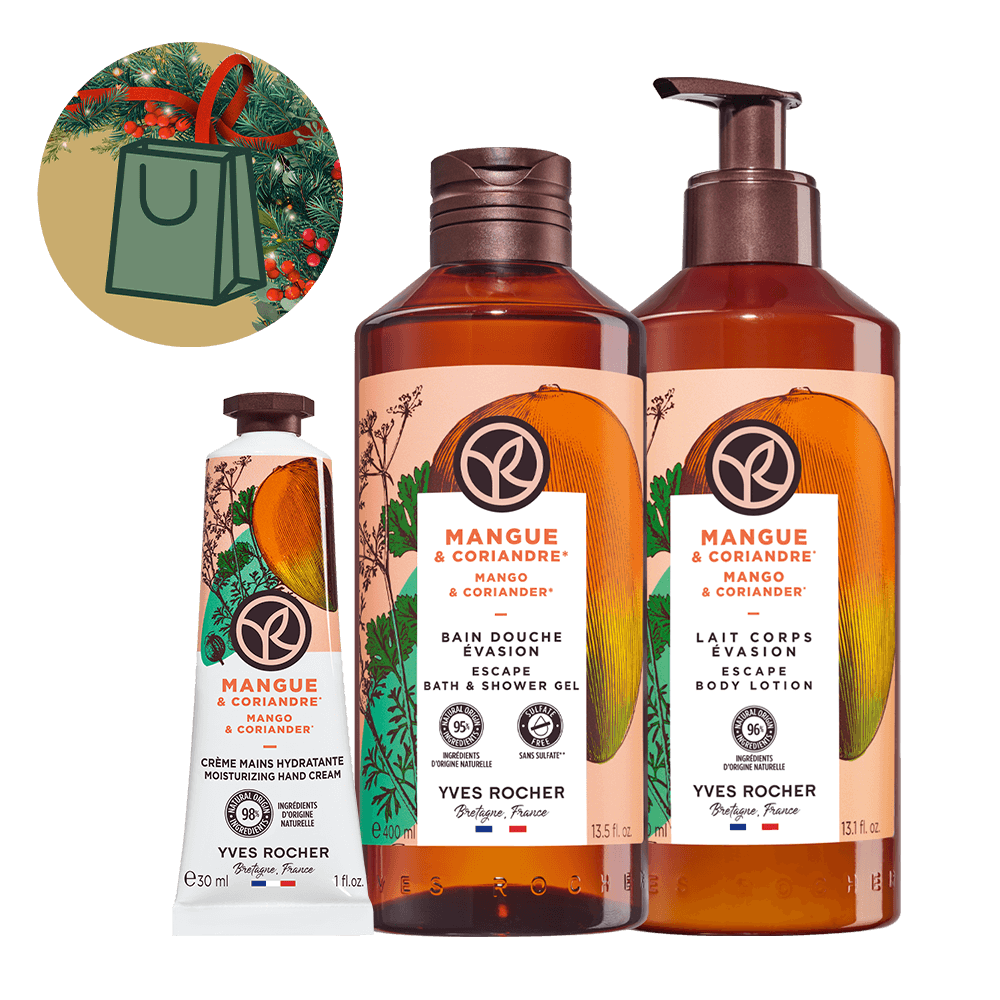 Set Răsfăț Mango & Coriandru de la Yves Rocher