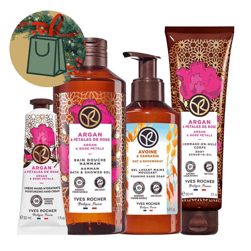 Set Exclusive Argan & Trandafir Bio din Maroc de la Yves Rocher