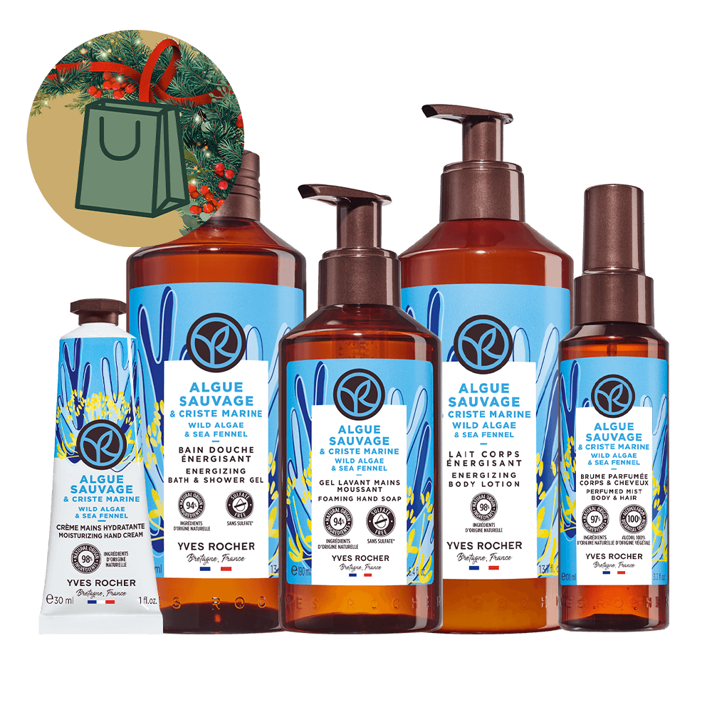 Set Experiență senzorială Alge Sălbatice & Fenicul Marin de la Yves Rocher