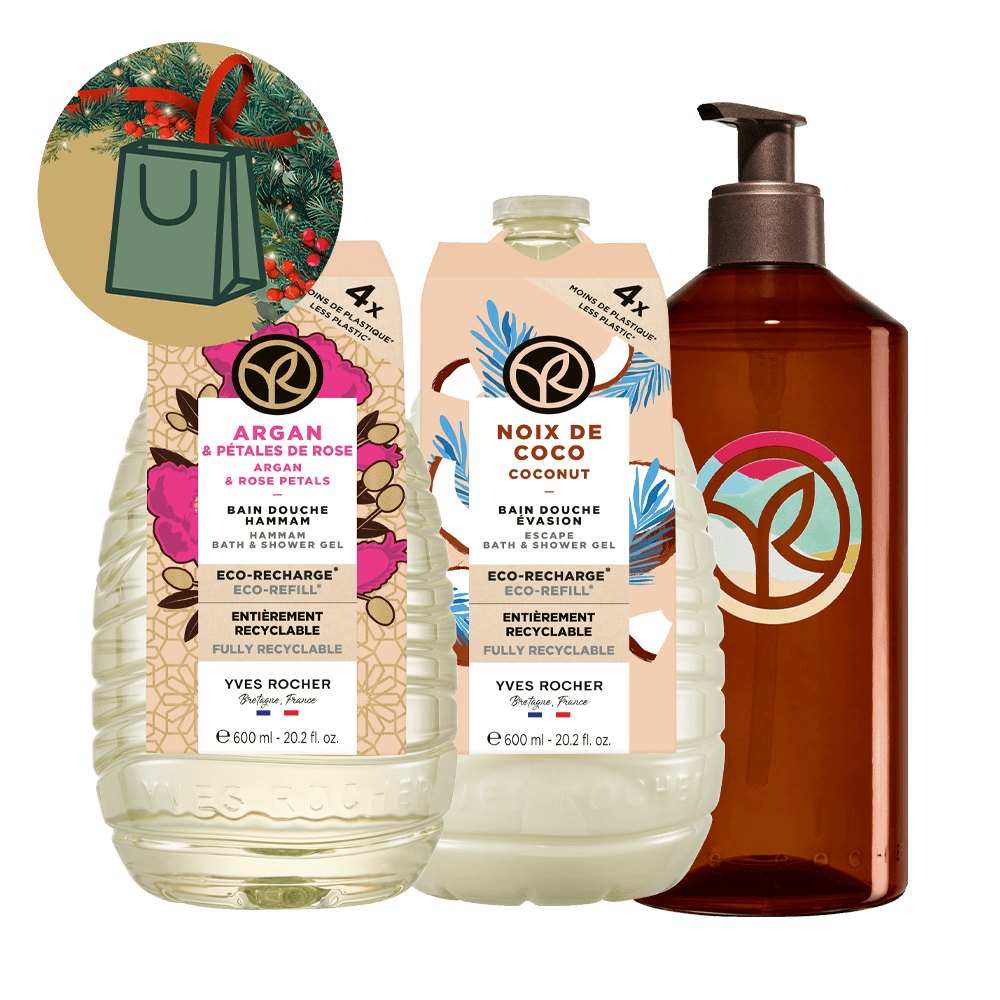 Set Planet Lover Argan & Trandafir Bio din Maroc de la Yves Rocher