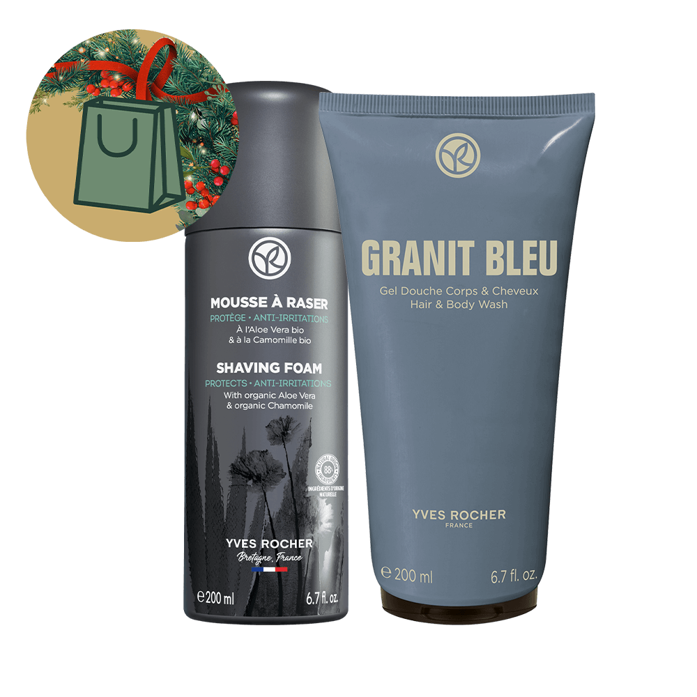 Set Men Care Granit Bleu de la Yves Rocher