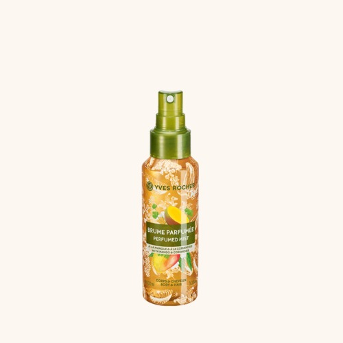 Spray parfumat pentru corp si par Mango & Coriandru