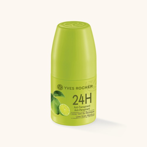 Deodorant roll-on anti-perspirant Lamâie verde din Mexic