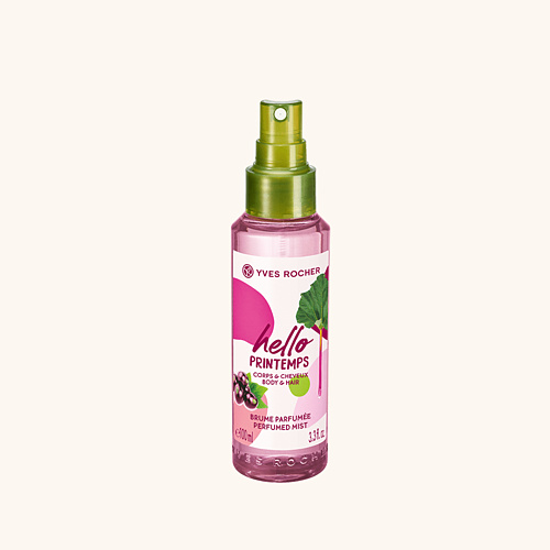 Spray parfumat pentru corp si par Hello Printemps